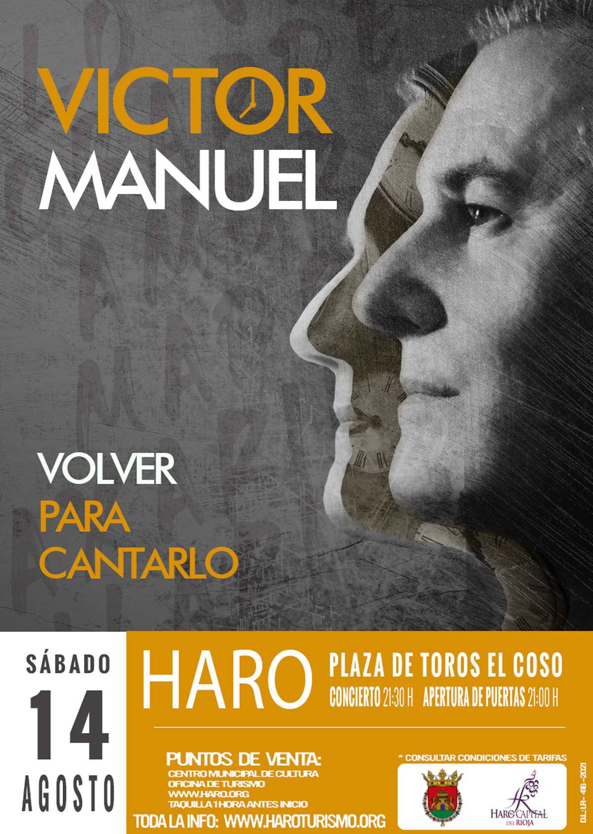 VICTOR MANUEL. VOLVER PARA CANTARLO
