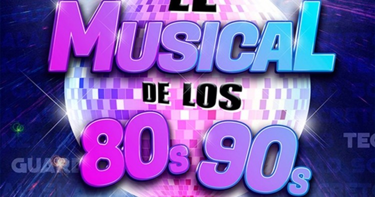Musical de los 80s y 90s en el Bretón