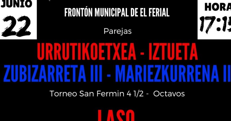 Pelota a Mano en El Ferial 