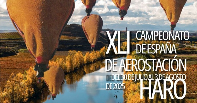 Primer Vuelo de Competición: Regata Internacional de Globos Aerostáticos ‘Haro, capital del Rioja’ y Campeonato de España de Aerostación