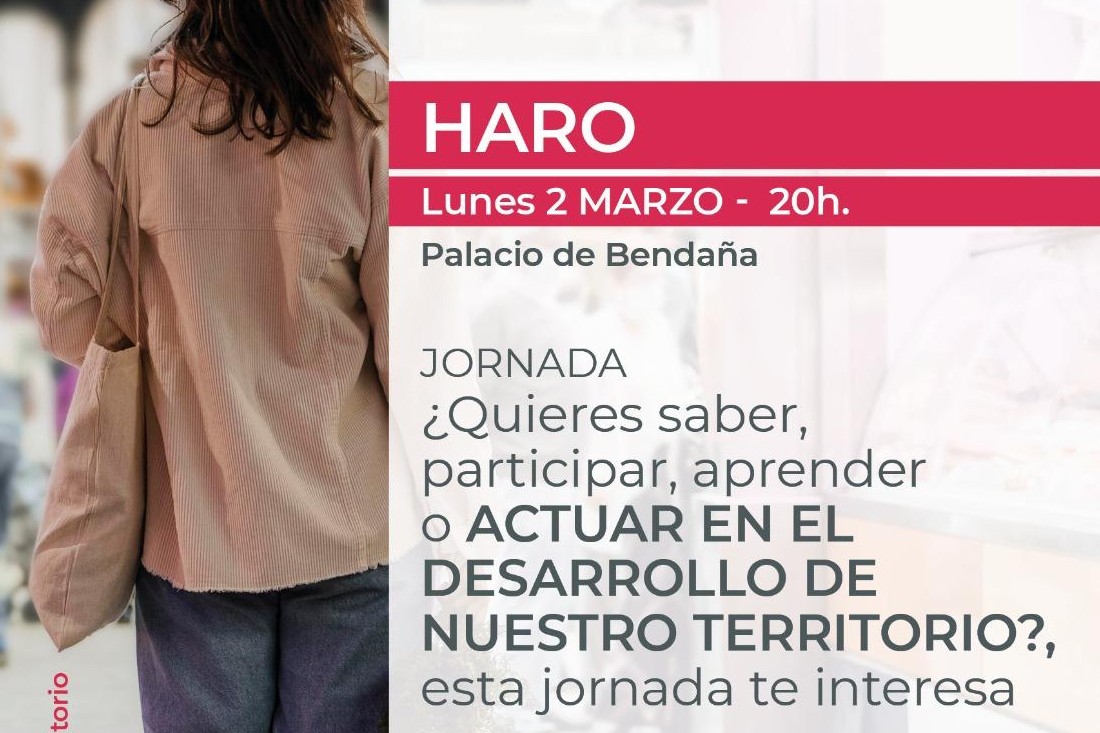 Jornada en Haro: Protagonistas Mujer y Territorio 