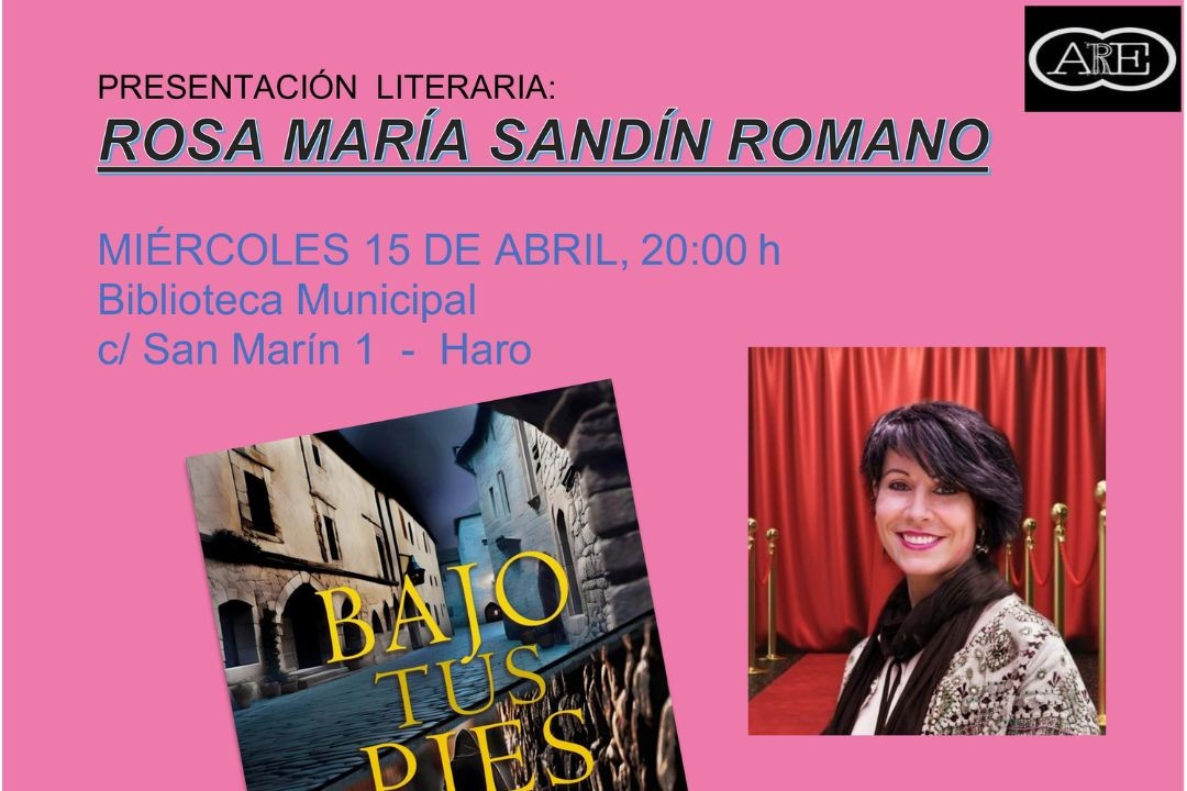 PRESENTACIÓN LITERARIA: Rosa María Sandín Romano