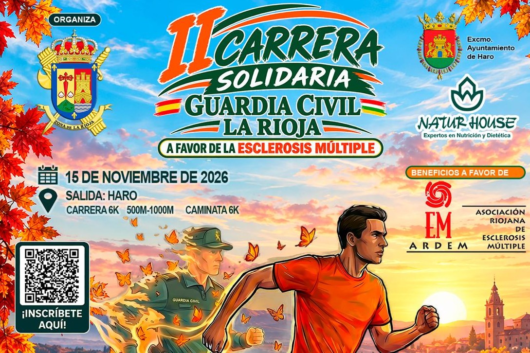 DEPORTE: II Carrera Solidaria de la Guardia Civil en Haro
