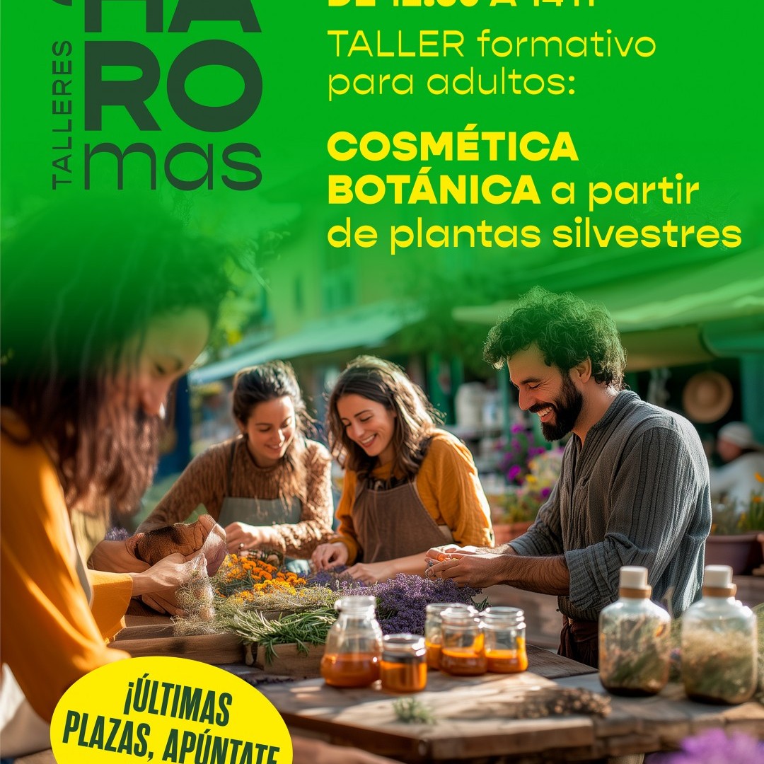 Taller Adultos: Cosmética botánica a partir de plantas silvestres