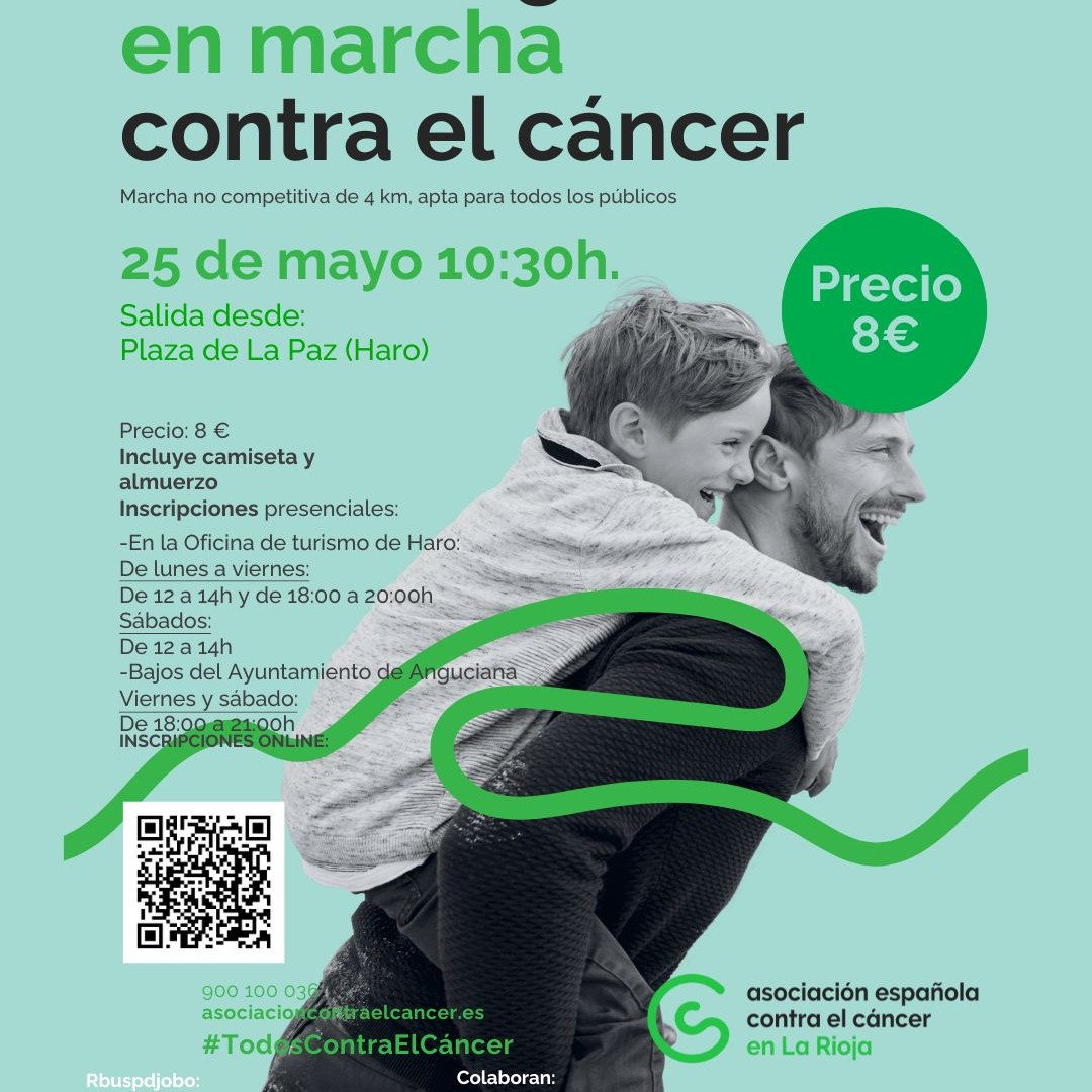 Marcha Haro - Anguciana contra el cáncer