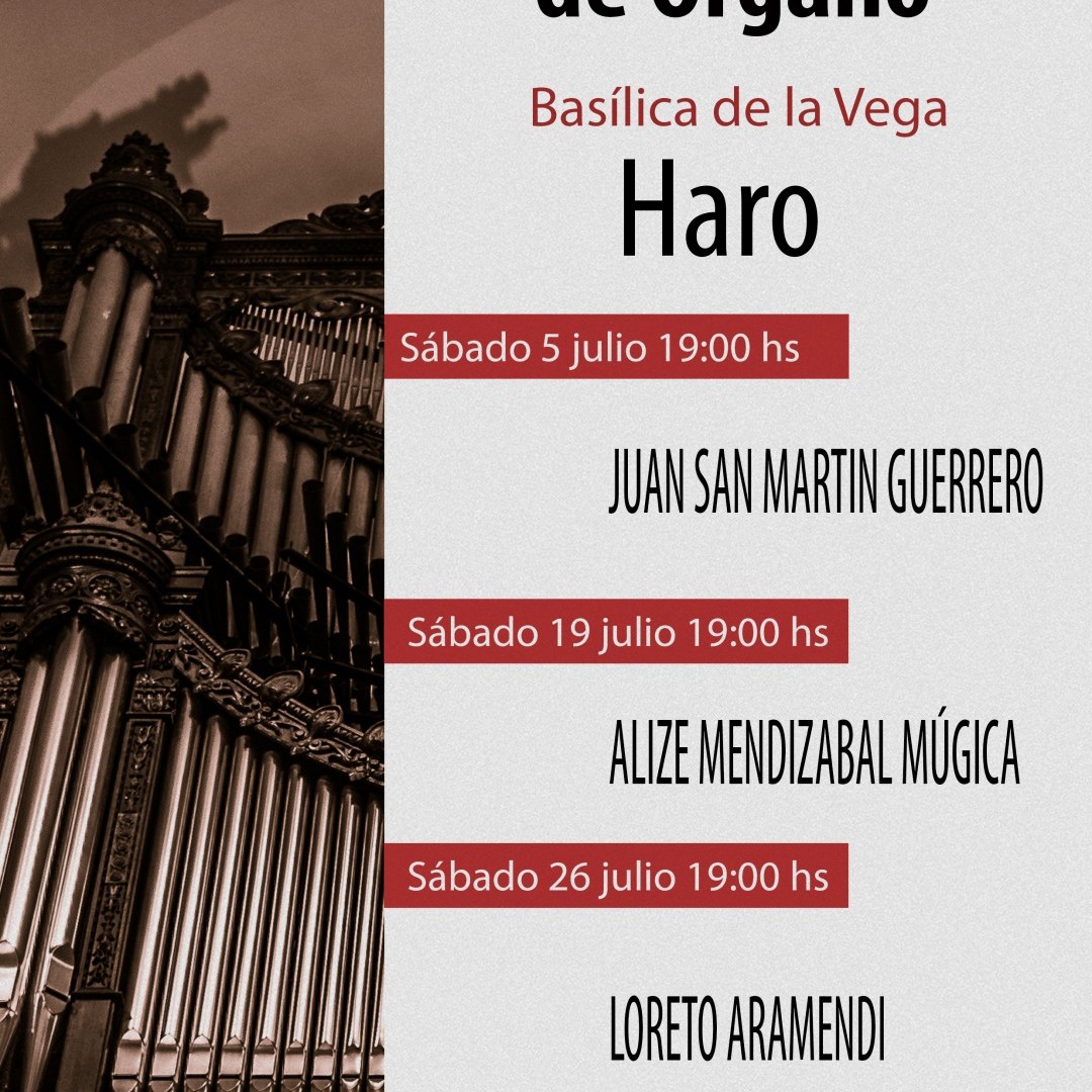 Ciclo Conciertos de Órgano: Alize Mendizabal Múgica
