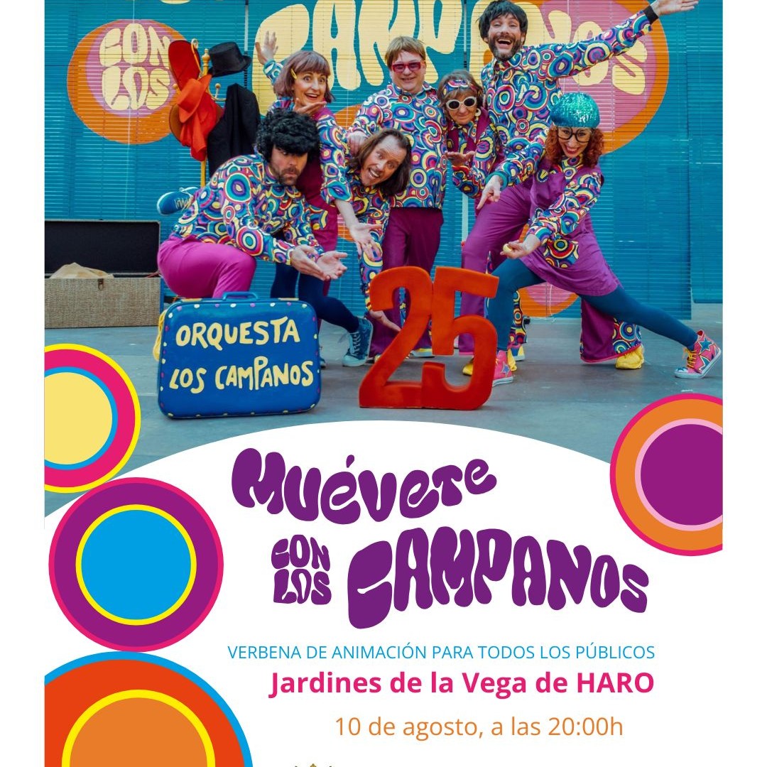 Verbena de animación: Muevete con los Campanos
