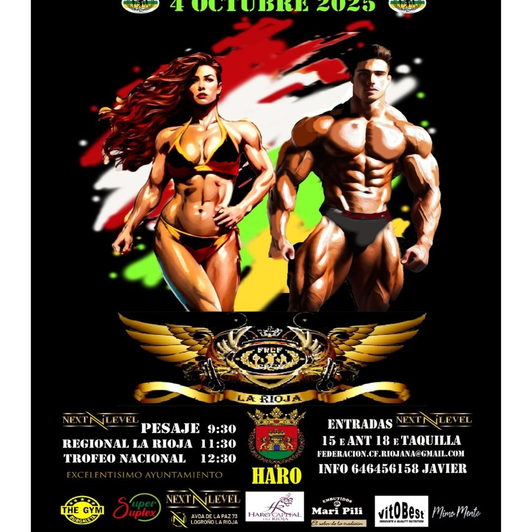 Fitness y Fisicoculturismo: Trofeo Nacional