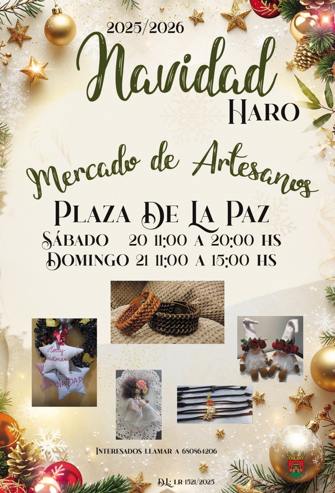 Mercado Navideño de Artesanos Locales