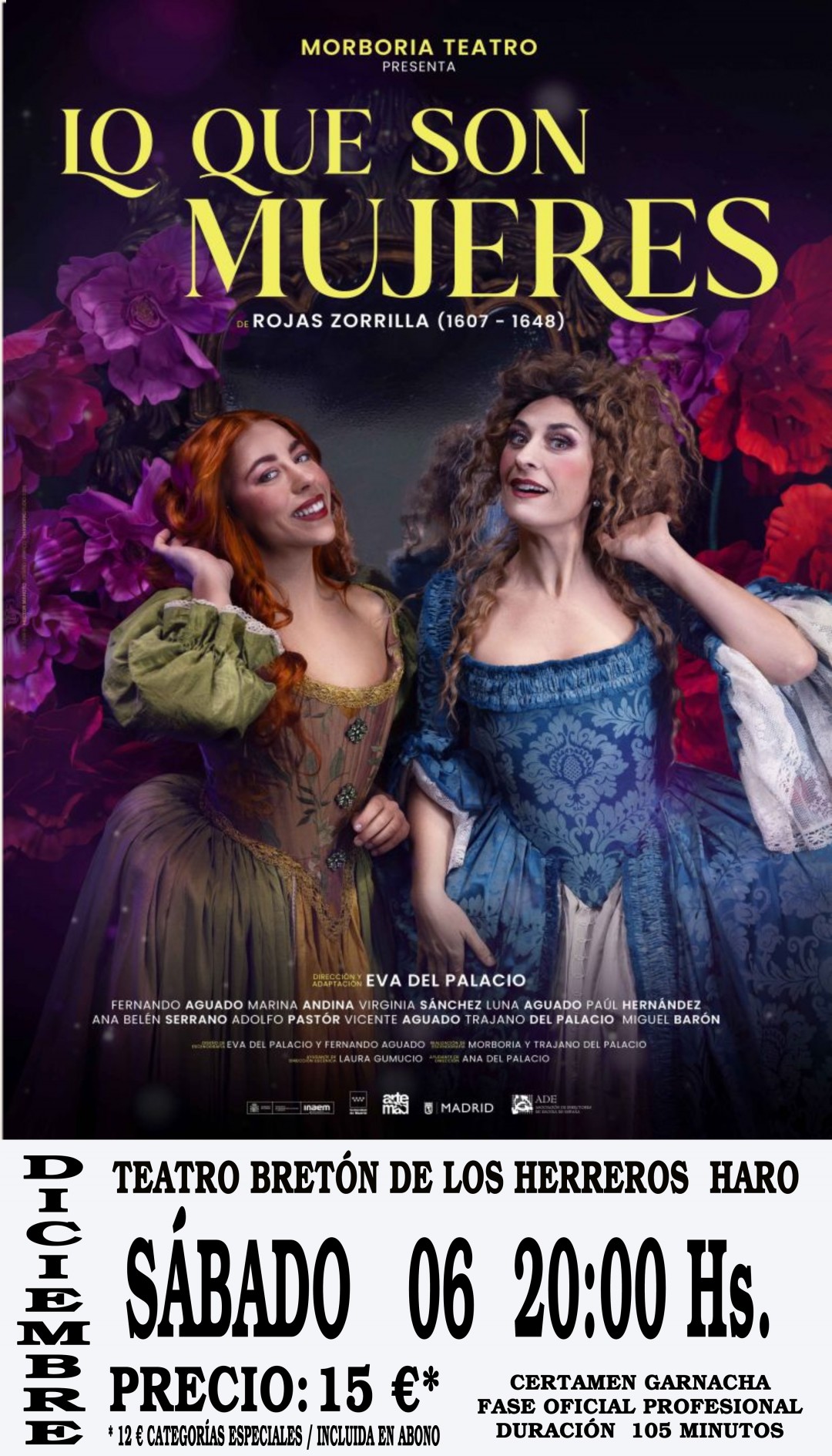 CERTAMEN GARNACHA FASE PROFESIONAL: Lo que son mujeres