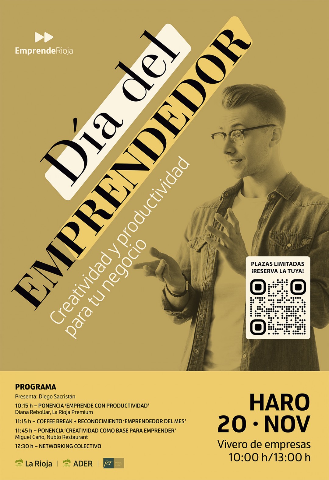 Haro celebra el Día del Emprendedor en el Vivero de Empresas