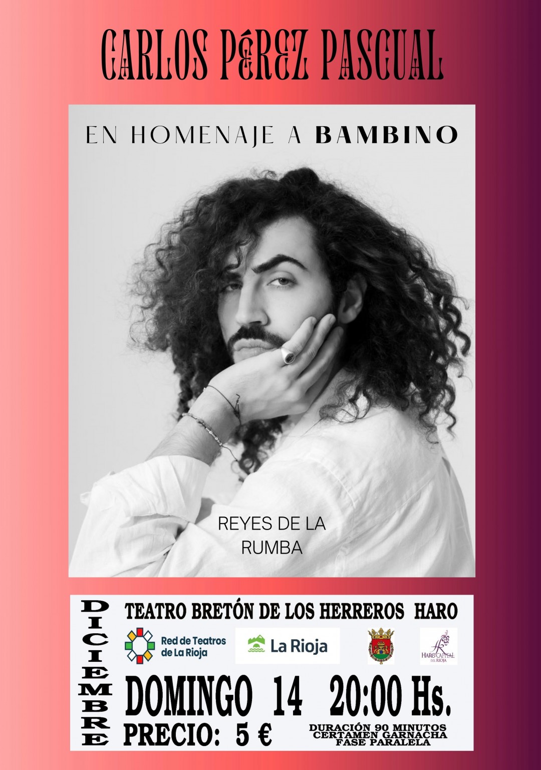 CERTAMEN GARNACHA FASE PROFESIONAL (Paralela): Carlos Pérez Pascual en Homenaje a Bambino