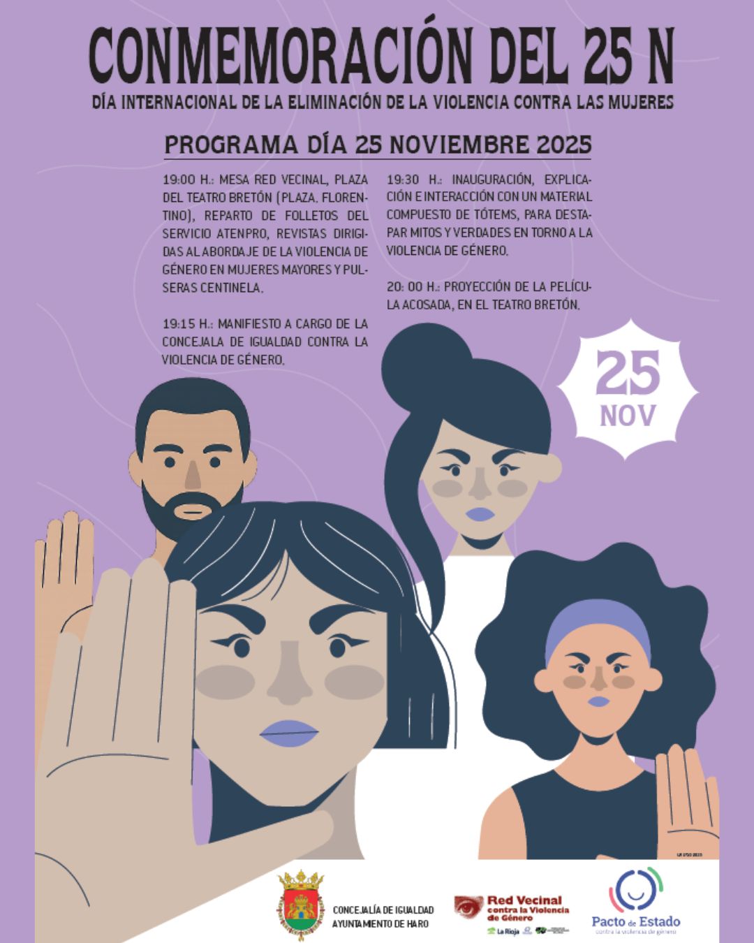 PROGRAMA DE ACTIVIDADES 25N