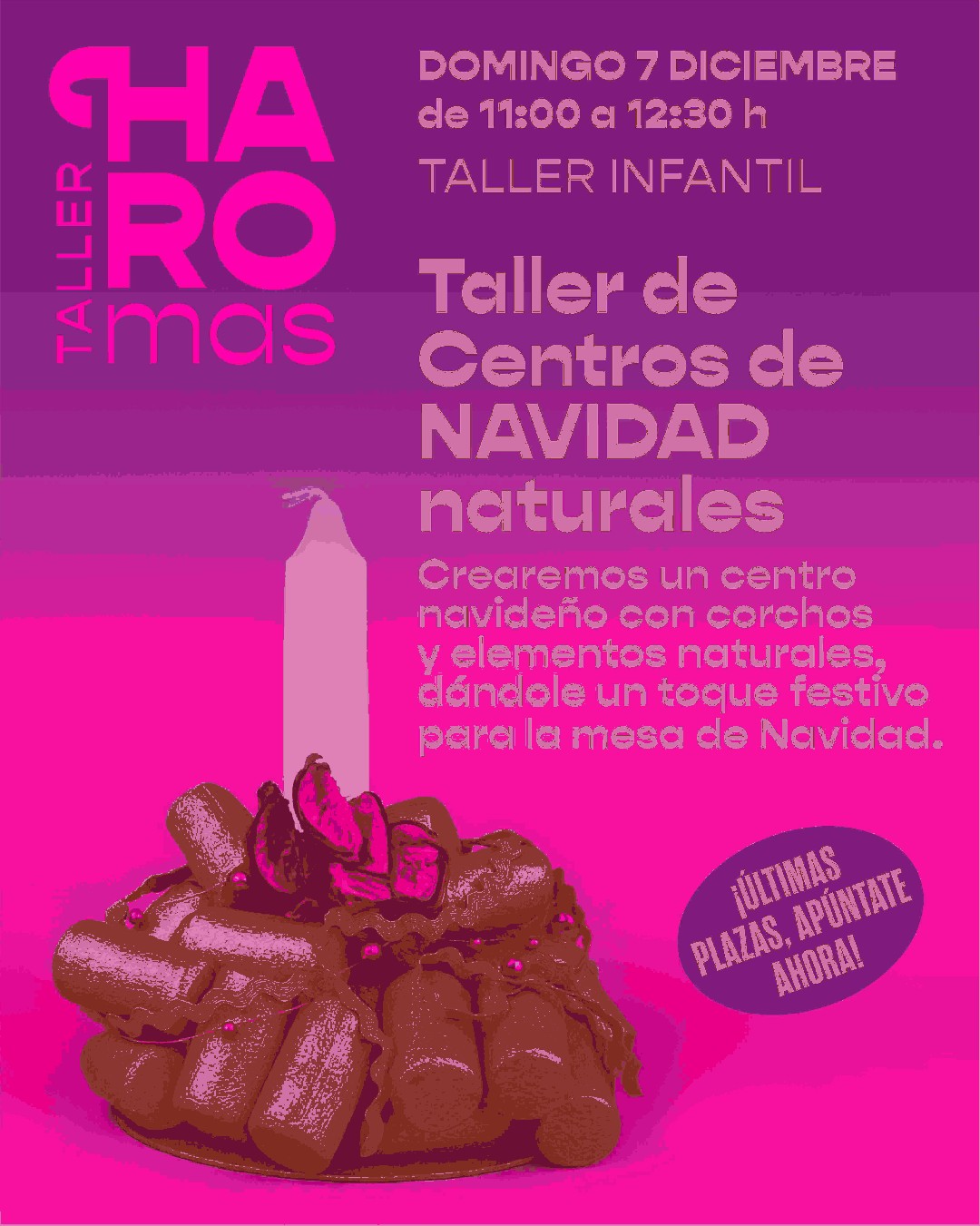 MERCADO HAROMAS: Taller Infantil Navideño