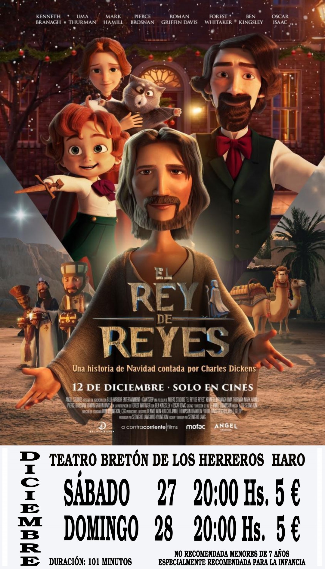 CINE DE NAVIDAD EN HARO: EL REY DE REYES 