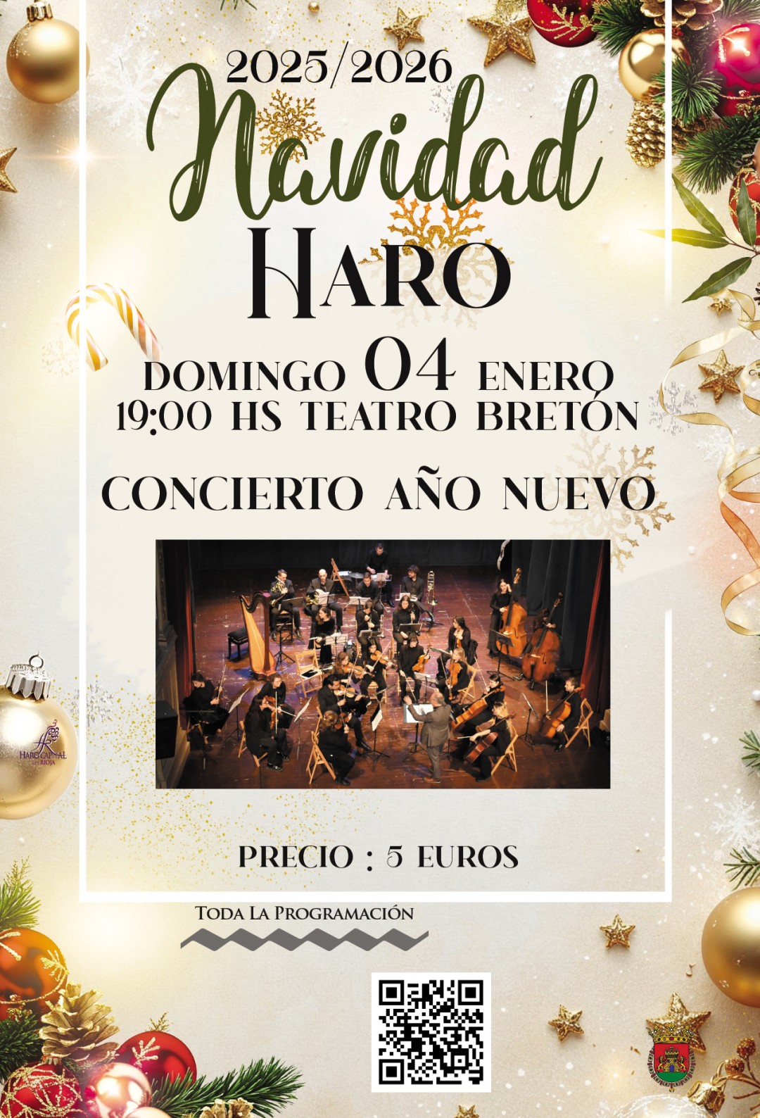 Concierto de Navidad en el Teatro Bretón