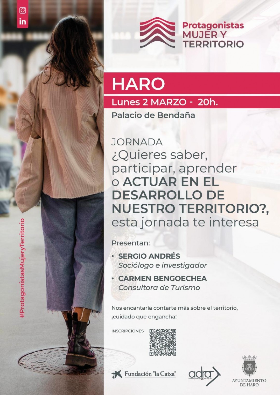 Jornada en Haro: Protagonistas Mujer y Territorio 