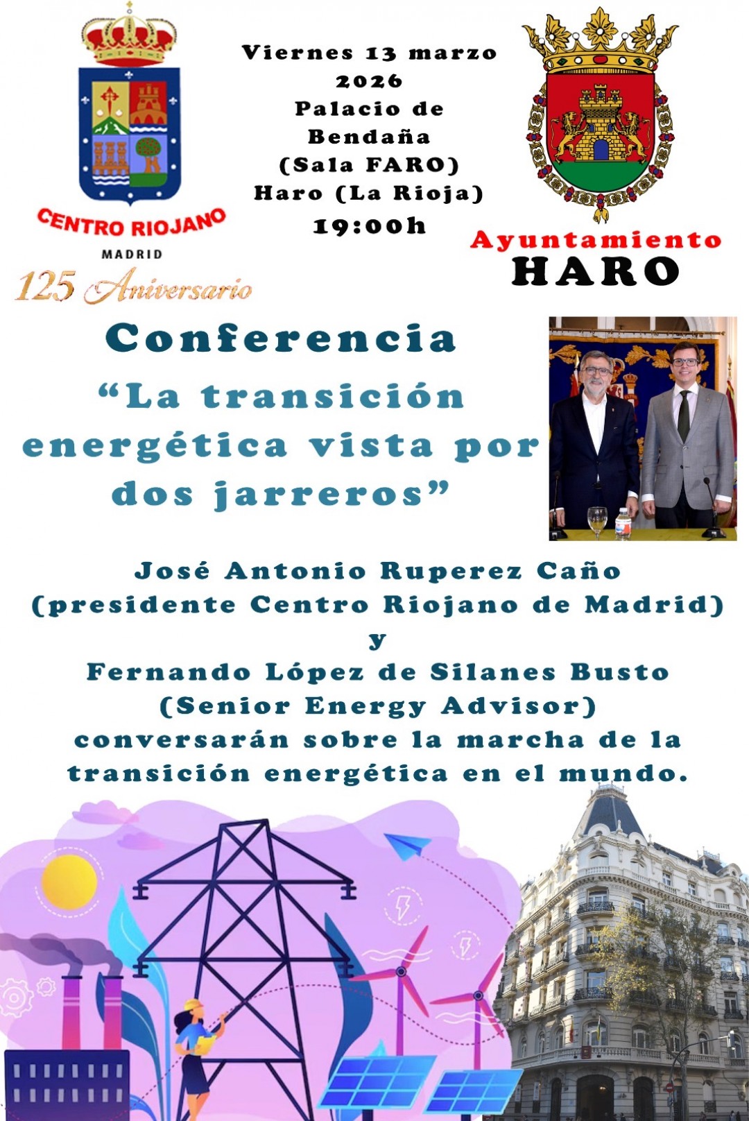 La transición energética a debate en Haro
