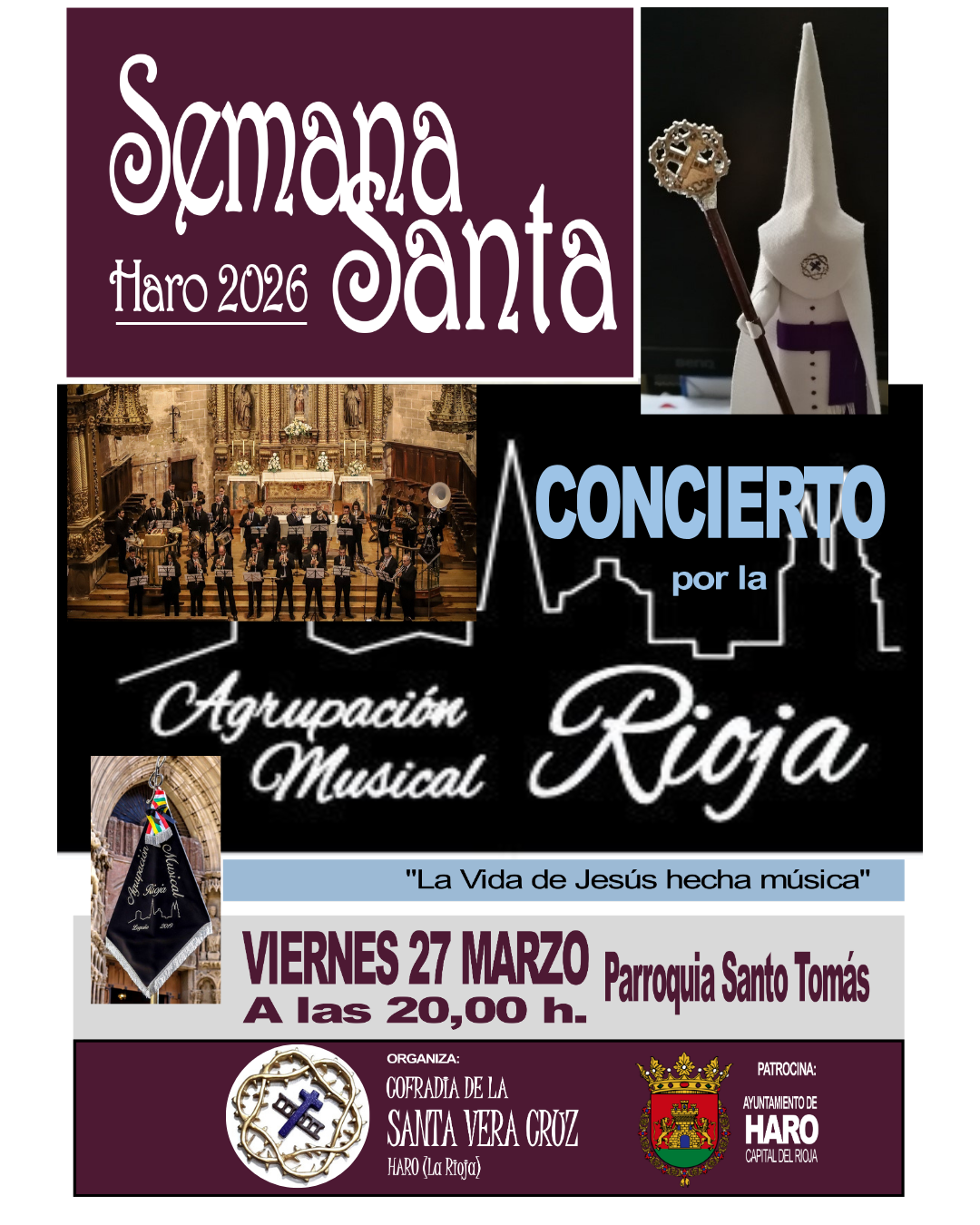CONCIERTO: Agrupación Musical Rioja a través de los sonidos de la Pasión