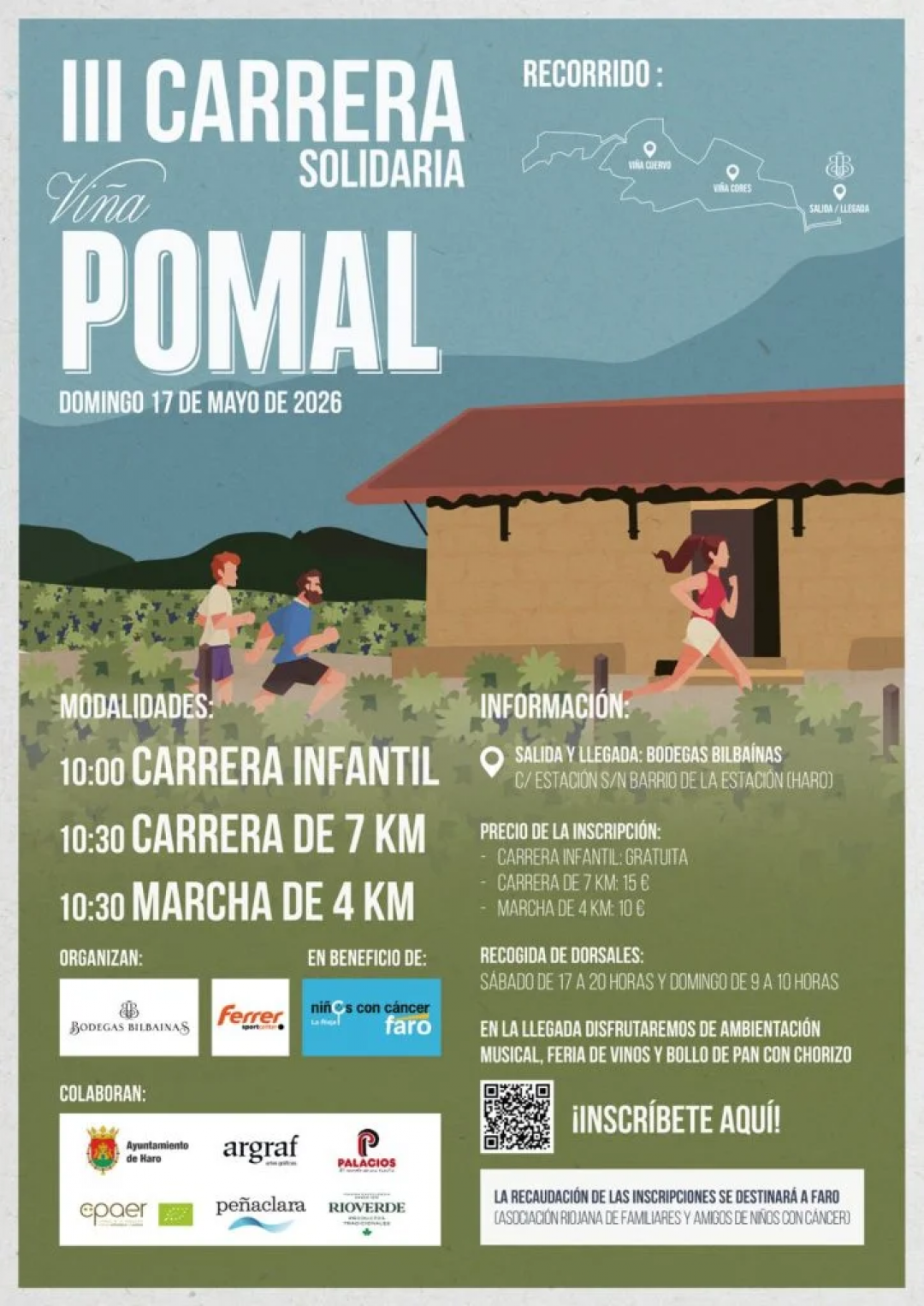 III CARRERA SOLIDARIA: Viña Pomal