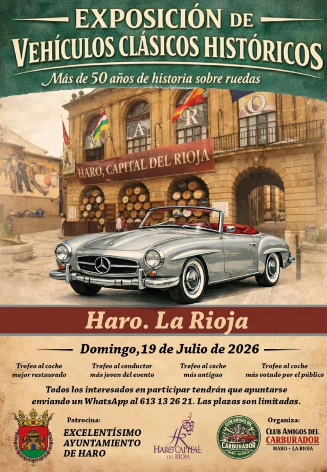 EXPOSICIÓN: Vehículos Clásicos Históricos