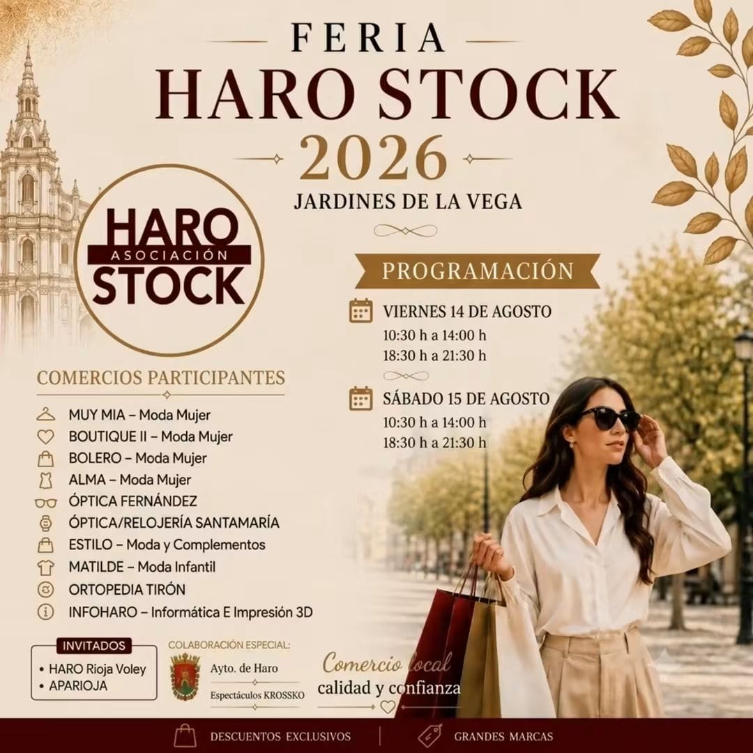 COMERCIO: Feria Haro Stock