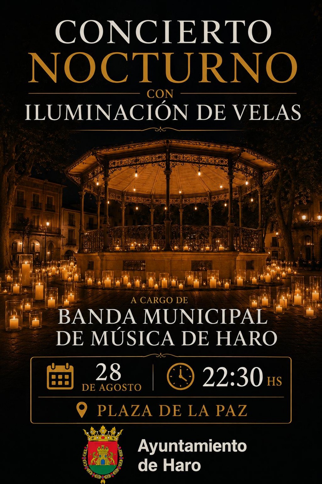 CONCIERTO NOCTURNO: Banda Municipal de Música de Haro