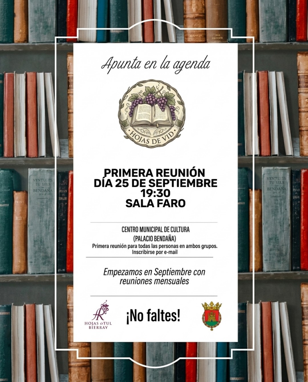 CLUB DE LECTURA: Primera Reunión