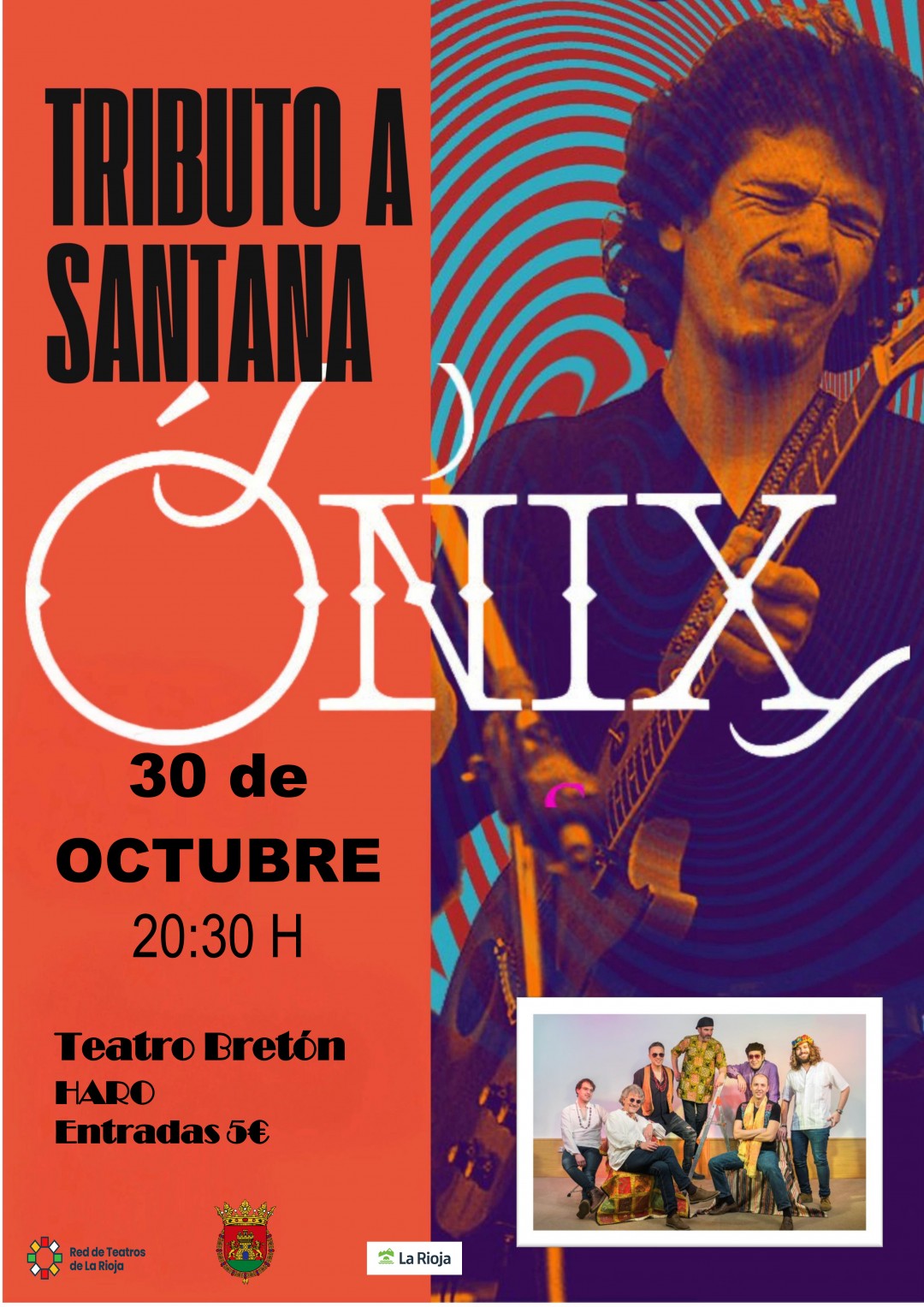 CONCIERTO: Onix Tributo Santana