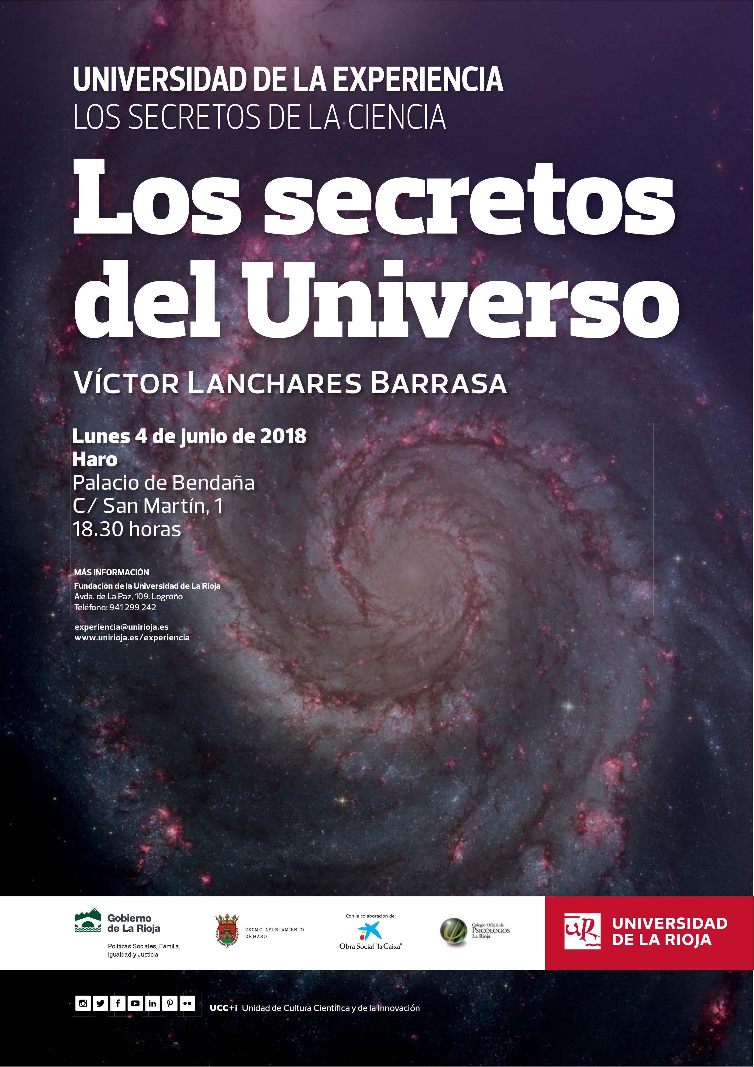 Haro acoge la conferencia “Los Secretos del Universo”