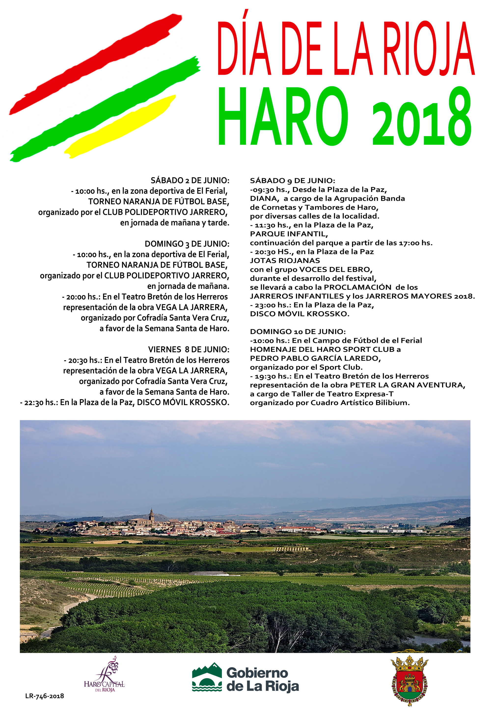 Haro se prepara para celebrar el Día de La Rioja