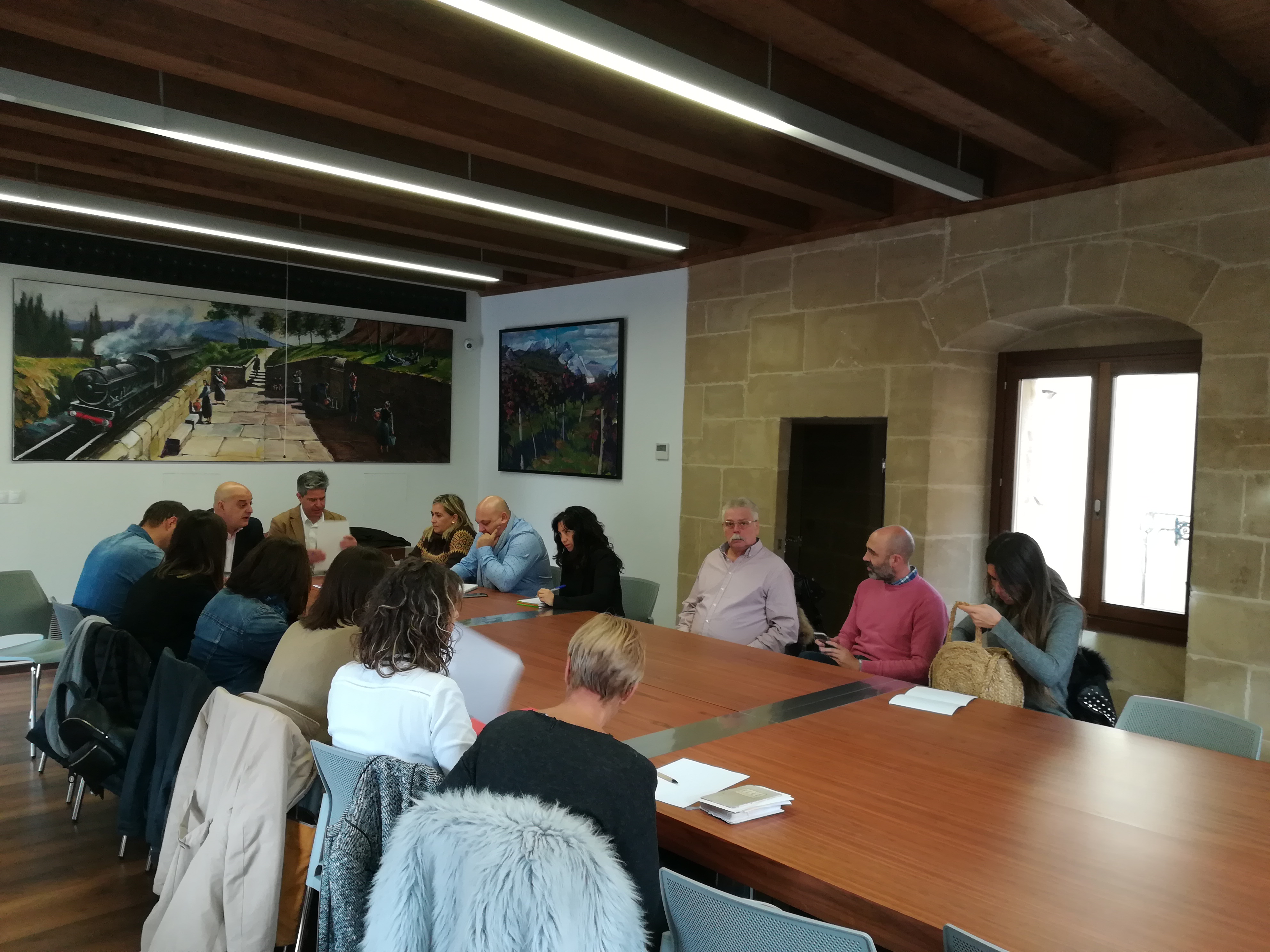 Reunión preparatoria del Carnaval del Vino de Haro
