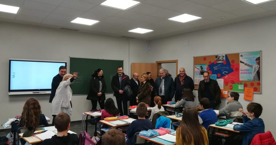 Inaugurado el nuevo espacio de aulas en el Colegio Sagrado Corazón de Haro