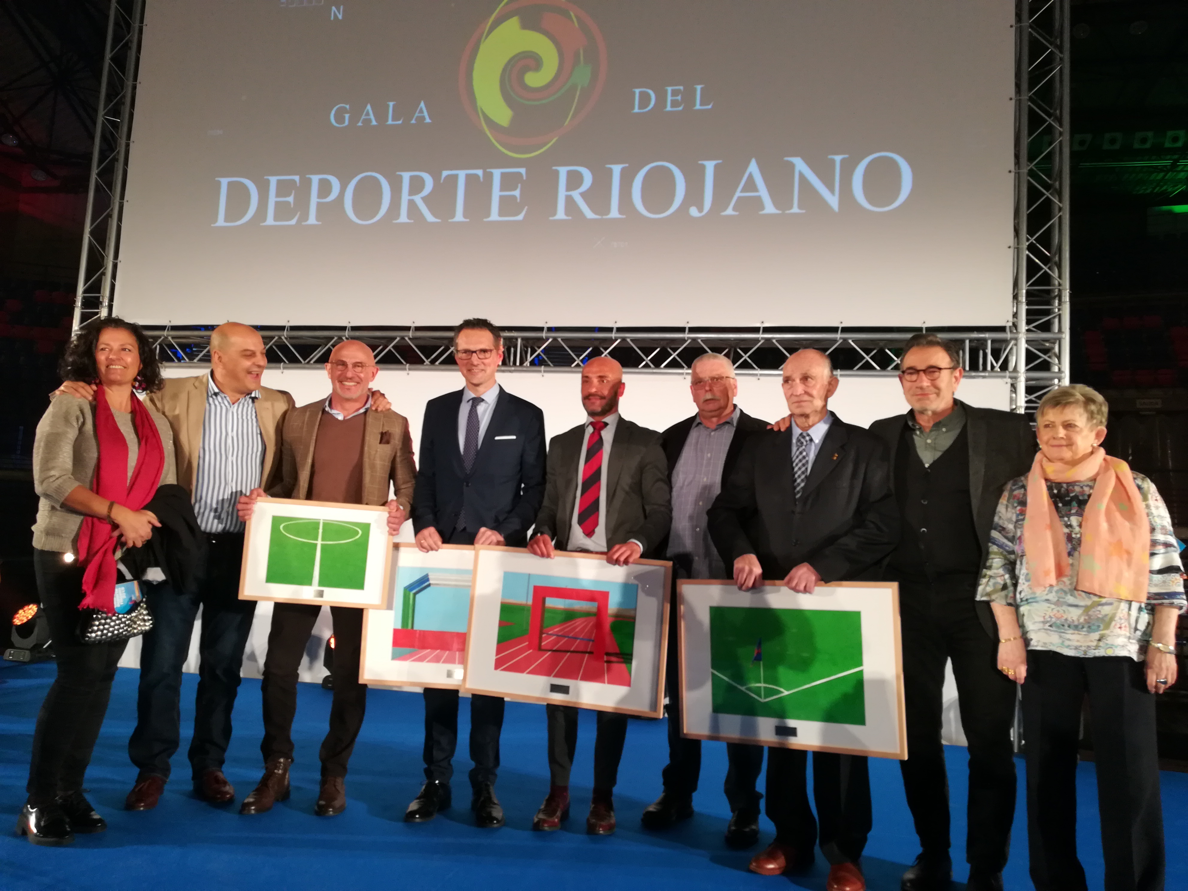 El Ayuntamiento de Haro muestra su apoyo a los jarreros en la Gala del Deporte de La Rioja