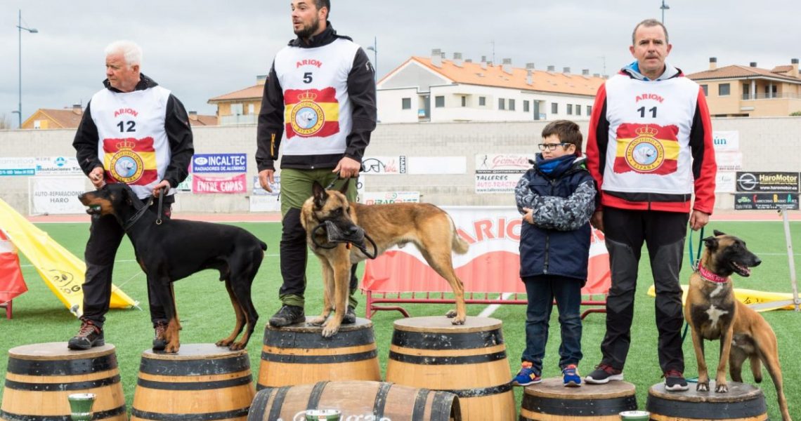 La XXIV Copa de España de Trabajo para Perros de Utilidad ya tiene ganadores