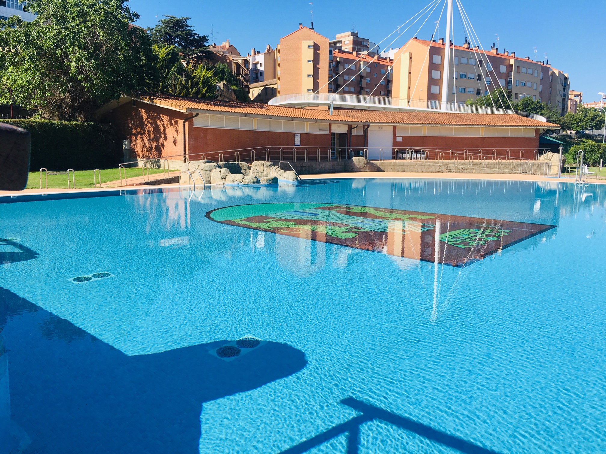 Haro abre  sus piscinas recreativas de El Ferial