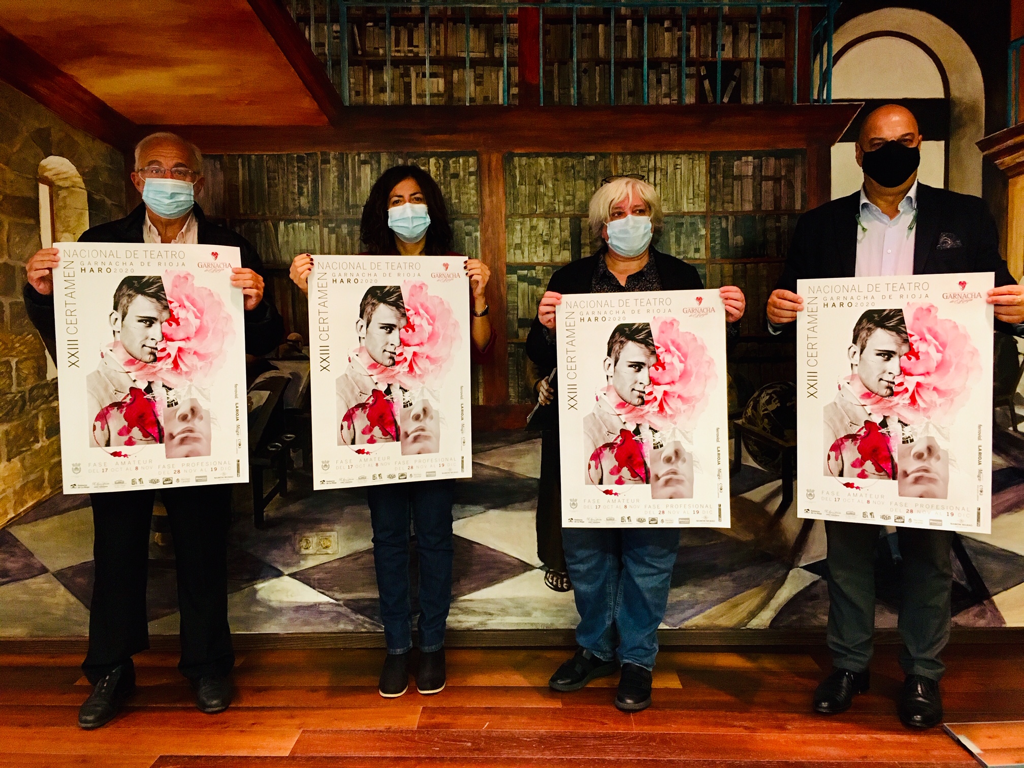Haro presenta la XXIII edición del Certamen Nacional de Teatro Garnacha