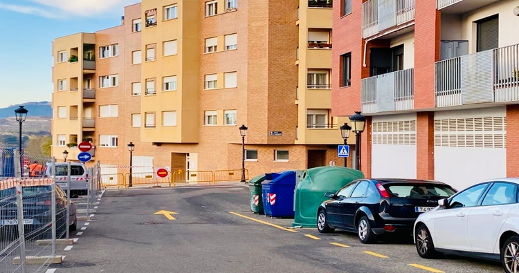 Cambio de sentido de circulación en la calle José María Bacigalupe