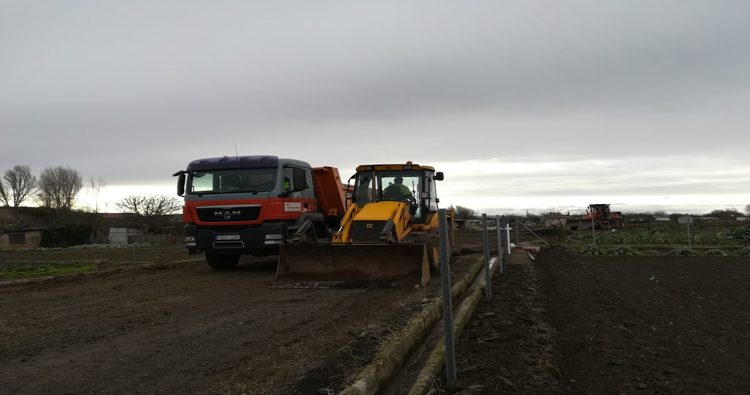 Comienzan las obras de mejora del camino a Fuente “El Moro”
