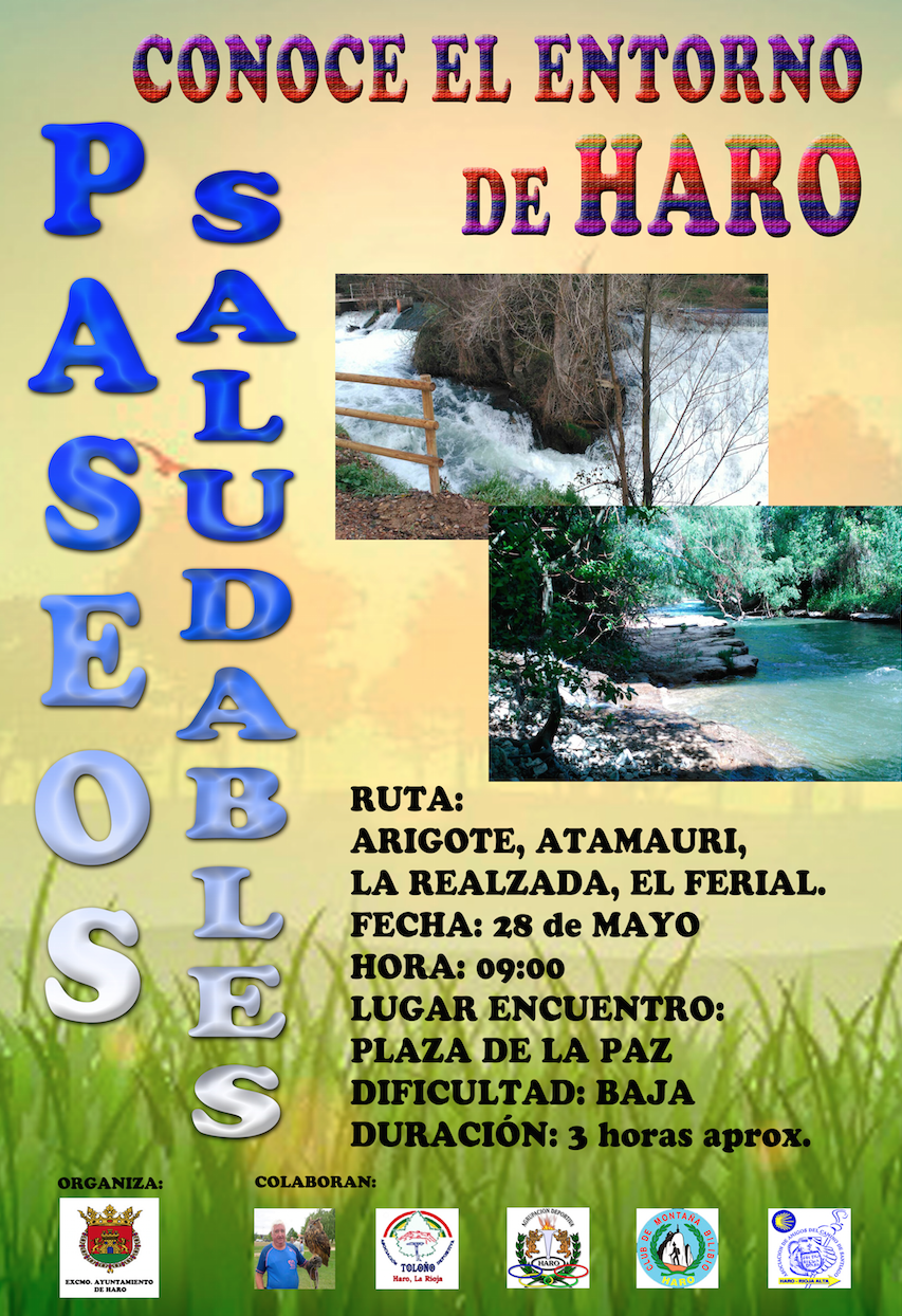 Paseo saludable el domingo 28  por Arigote, Atamauri y la Realzada