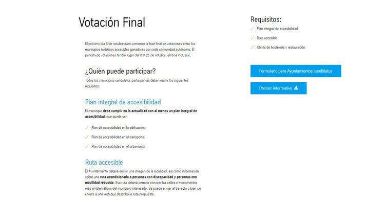 Haro compite como Mejor Destino Turístico Accesible de España 2018