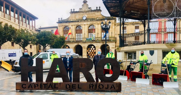 La ciudad de Haro activa el Plan Especial de Nevadas