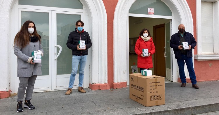 El Ayuntamiento reparte 1.500 mascarillas a los centros educativos de Haro