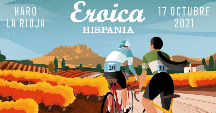 Eroica Hispania 2021, Haro Capital del Rioja, tiene nuevo cartel oficial
