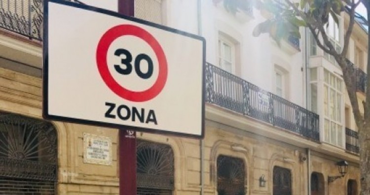 30 km por hora, el límite máximo de velocidad en toda la ciudad de Haro
