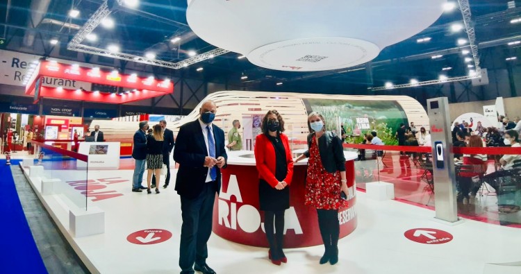 La delegación de Haro asiste a la Feria Internacional FITUR 2021