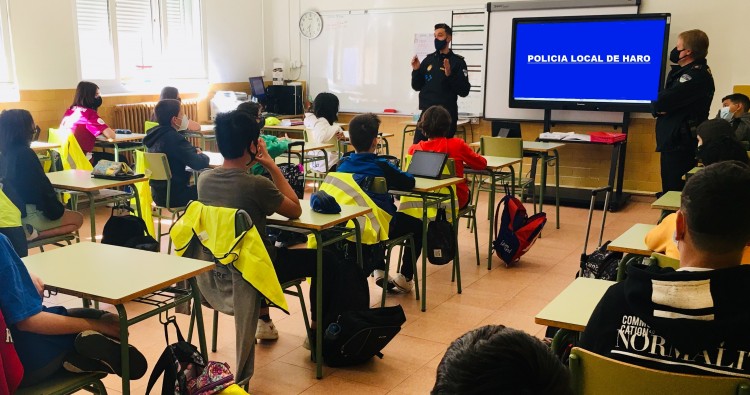 Semana de Educación Vial en el C.E.I.P. San Felices de Bilibio