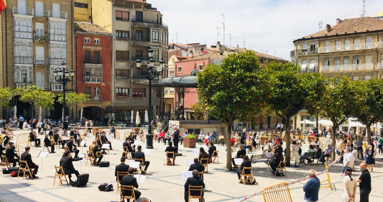  La Banda Municipal de Haro ofrece su tradicional concierto del 8 de septiembre, día de la patrona de la ciudad