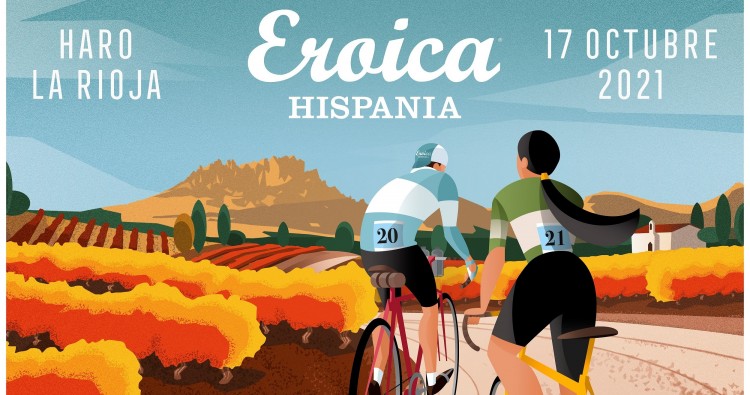 Completadas las 600 plazas para participar en Eroica Hispania Haro Capital del Rioja.