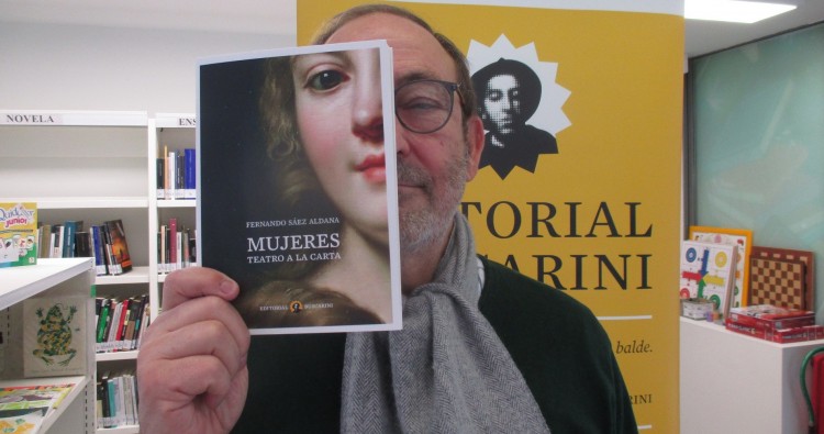 El jarrero Fernando Sáez Aldana presenta en Haro la obra 'Mujeres. Teatro a la carta' 